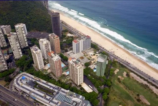 foto aerea condominio sao conrado green rj